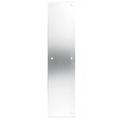 4 In. X 16 In. Aluminum Push Plate